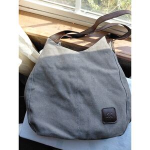 K2 Classic Washed Canvas Hobo Bag